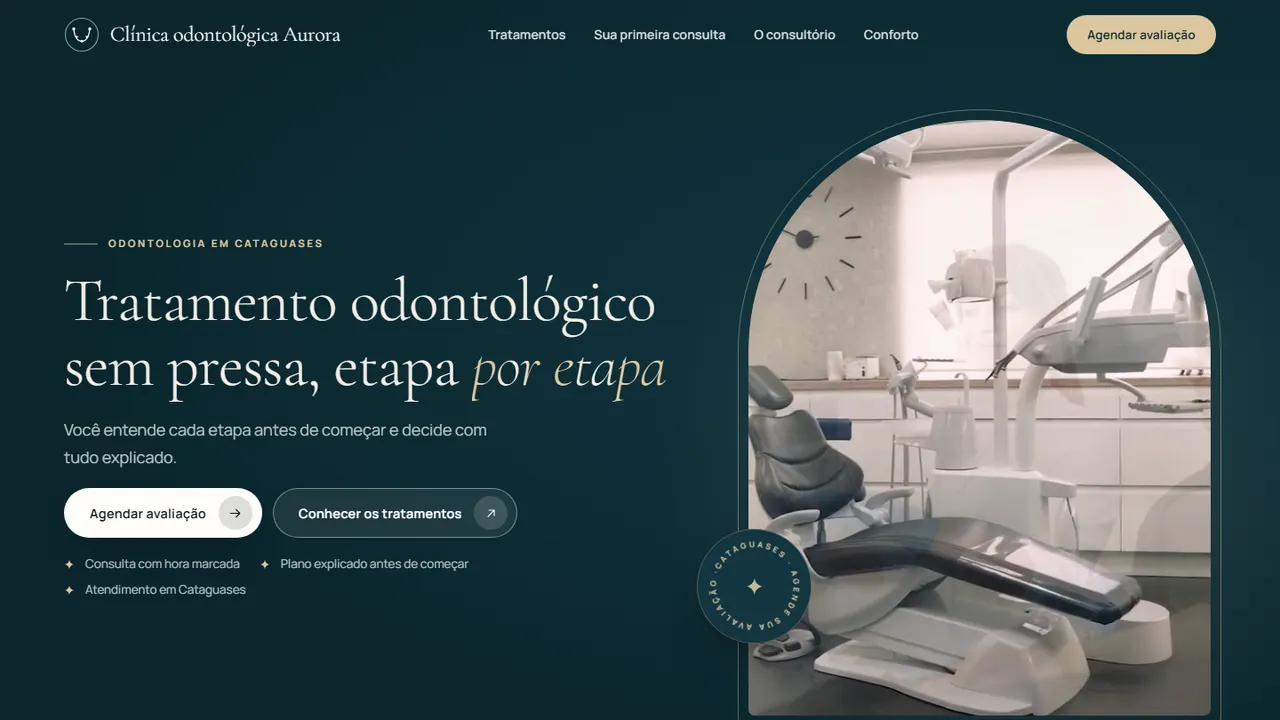 Site de Odontologia